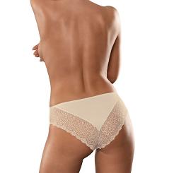 Figi damskie z koronką Babell kod 146 beżowe