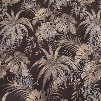 Pościel bawełniana RODOS 140x200 Design91 ciemnobrązowy