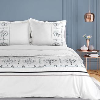 Pościel satynowa HAFT Eurofirany biały