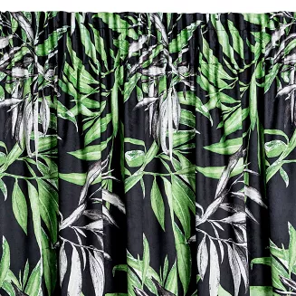 Zasłona gotowa na taśmie ZAS 140x250 Pierre Cardin Eurofirany zielony