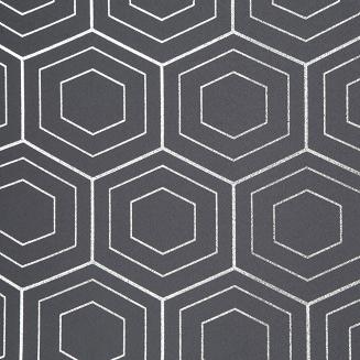 Zasłona gotowa na przelotkach KAJA 135x250 Eurofirany grafitowy