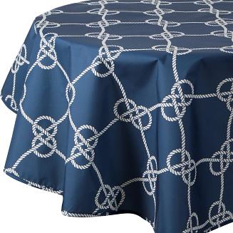 Obrus dekoracyjny GARDEN 150 Eurofirany granatowy