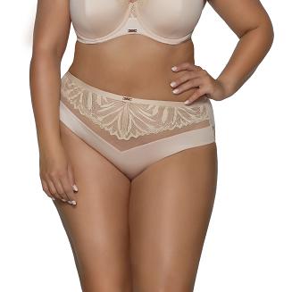 Brazyliany damskie z koronką AV 2107 beżowe