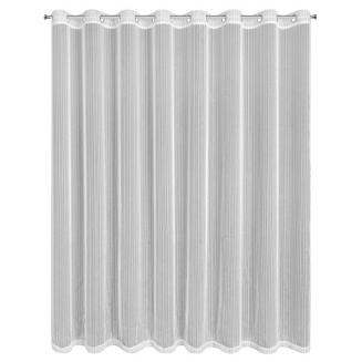 Firana gotowa na przelotkach NOELIA 300x250 Eurofirany biała