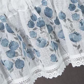 Firana gotowa POLA 30x150 Eurofirany niebieski