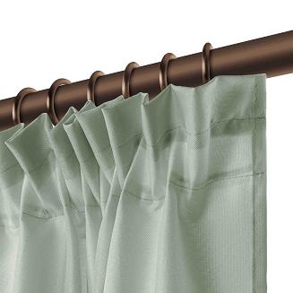 Zasłona gotowa na taśmie wodoodporna 140x250 GAIA tarasowa szałwiowa