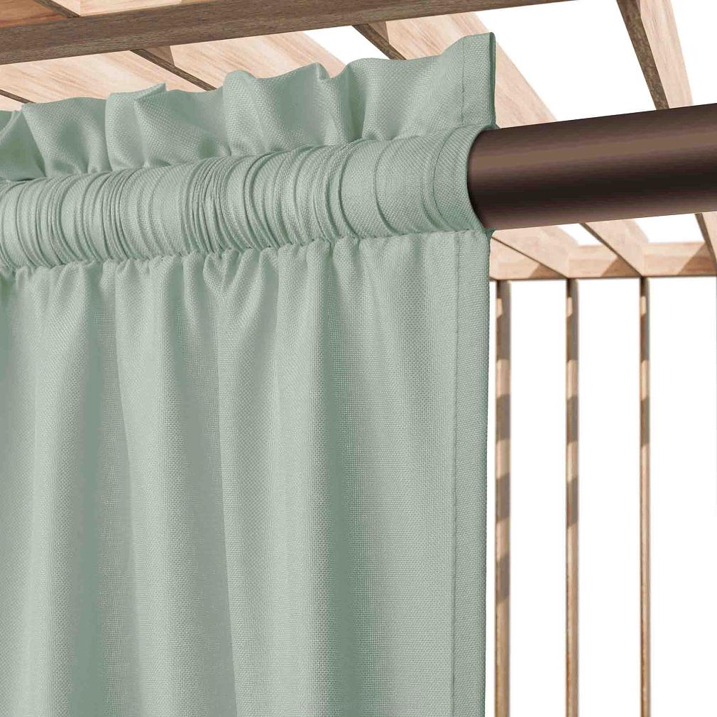 Zasłona gotowa na taśmie wodoodporna 140x250 GAIA tarasowa szałwiowa