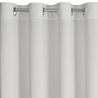 Zasłona gotowa na przelotkach ARIADNA 140x250 Eurofirany biały