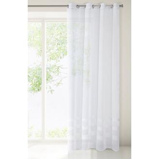 Firana gotowa na przelotkach AILEEN 140x250 Eurofirany biały