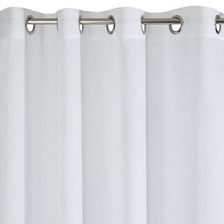 Firana gotowa na przelotkach AILEEN 140x250 Eurofirany biały