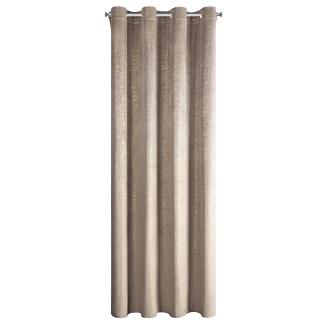 Zasłona gotowa na przelotkach BETHY 135x250 Eurofirany brązowy