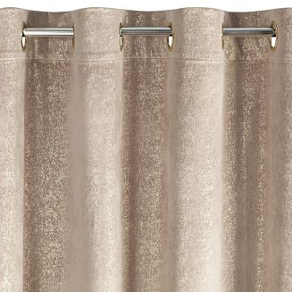 Zasłona gotowa na przelotkach BETHY 135x250 Eurofirany brązowy