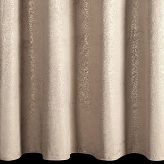 Zasłona gotowa na przelotkach BETHY 135x250 Eurofirany brązowy