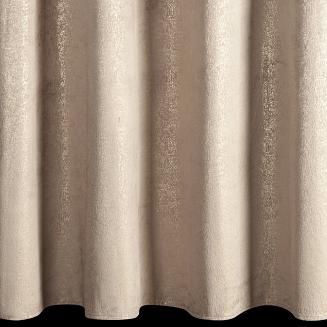 Zasłona gotowa na przelotkach BETHY 135x250 Eurofirany brązowy