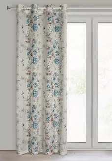 Zasłona gotowa na przelotkach IVY 140x250 Eurofirany naturalny