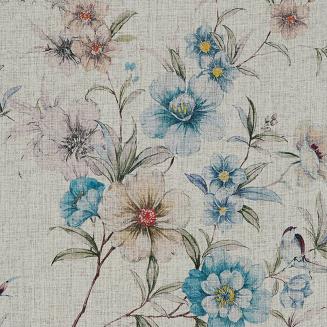 Zasłona gotowa na przelotkach IVY 140x250 Eurofirany naturalny