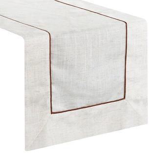 Obrus dekoracyjny NATU 40x180 Eurofirany naturalny