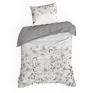 Pościel satynowa SPRING106 140x200 Eurofirany popielaty