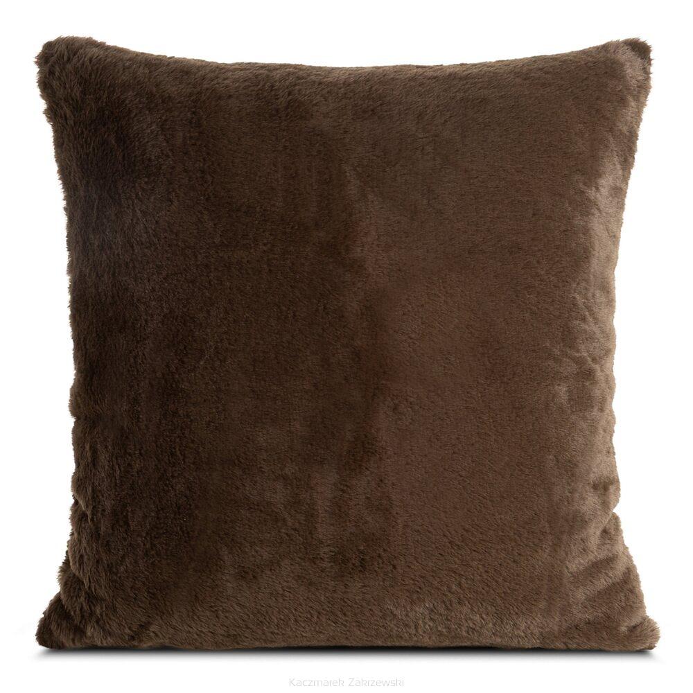 Poszewka dekoracyjna NINA 60x60 Eurofirany ciemnobrązowy