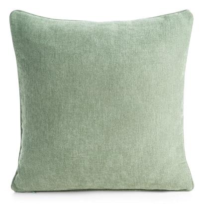 Poszewka dekoracyjna VANI 45x45 Eurofirany ciemnomiętowa przytulna szenilowa