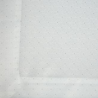 Obrus dekoracyjny ELLEN 140x240 Eurofirany biały/srebrny