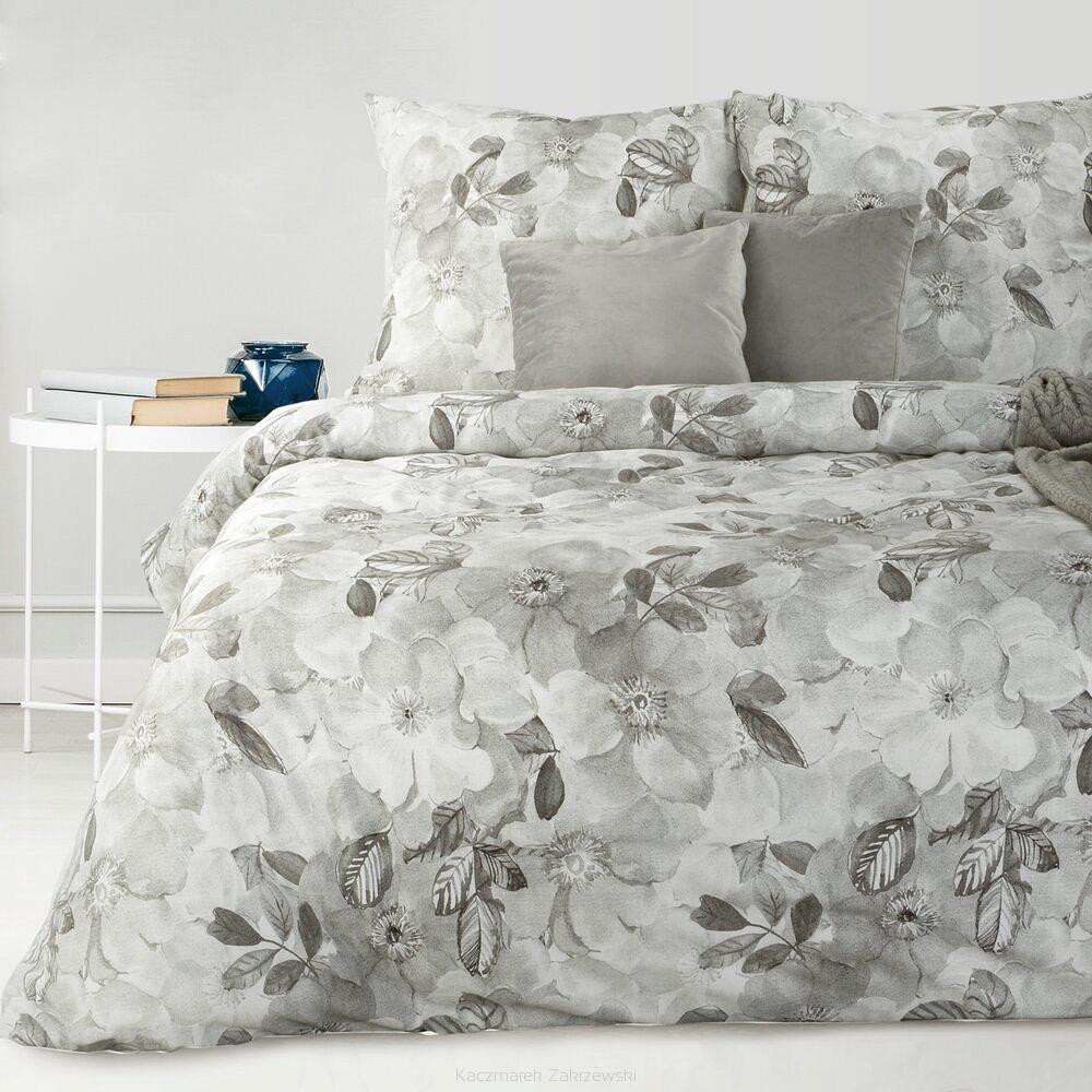 Pościel satynowa ST 200x220 Eurofirany stalowy