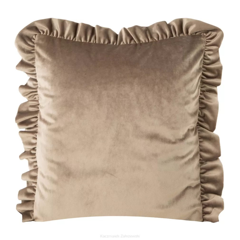 Poszewka dekoracyjna VELVET 45x45 Eurofirany c.beżowy