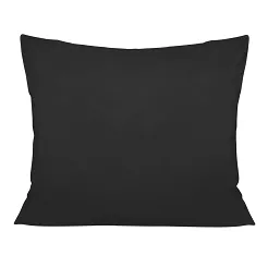 Poszewka satyna bawełna czarny 04000966/50x70
