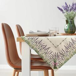 Obrus dekoracyjny 100x100 Eurofirany naturalny