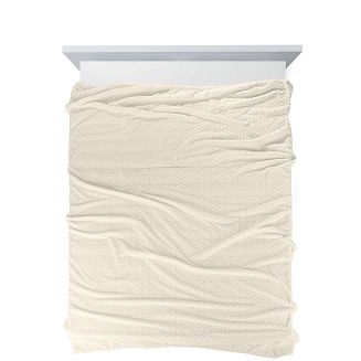 Koc narzuta CINDY 170x210 Design91 beżowy