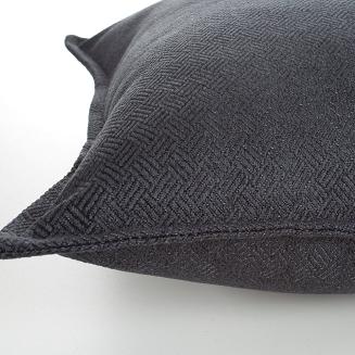 Poszewka dekoracyjna LUNA 45x45 Eurofirany czarny