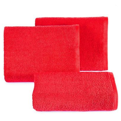 Ręcznik GŁADKI-2 50x90 Eurofirany czerwony