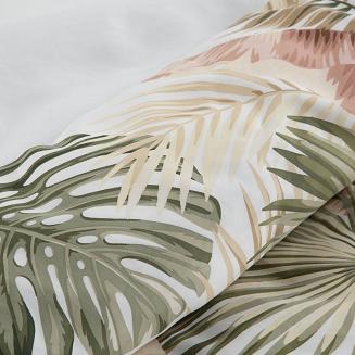 Pościel satynowa SPRING 140x200 Eurofirany biały