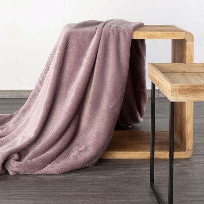 Koc narzuta CINDY5 150x200 Design91 wrzosowy