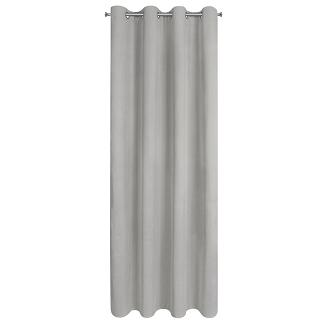 Zasłona gotowa na przelotkach NITA 140x250 Eurofirany stalowy