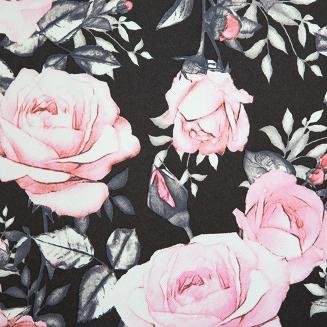 Zasłona gotowa na przelotkach BELLIS 140x250 Eurofirany fioletowy/jasnowrzosowy