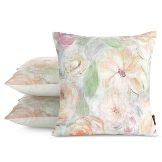 Poszewka dekoracyjna LEN 45x45 Eurofirany beżowy