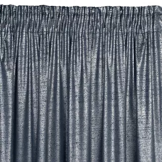 Zasłona gotowa na taśmie AMBI 140x270 Eurofirany granatowy