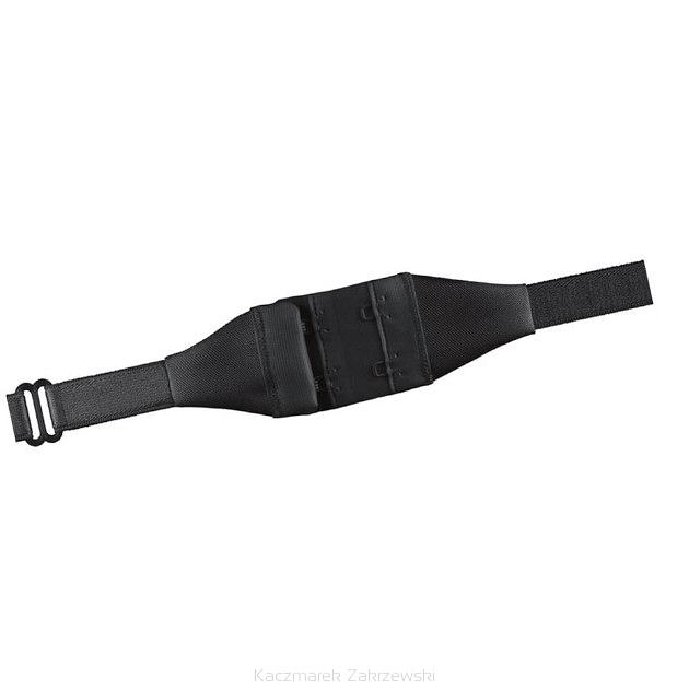 Dwurzędny pasek obniżający zapięcie BA-05 czarny