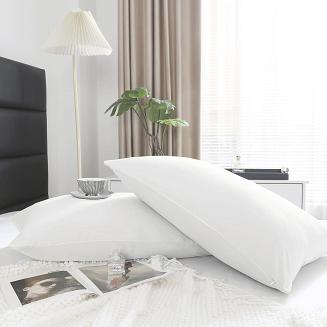 Poszewka satyna bawełniana SIN 50x70 biała