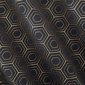 Zasłona gotowa na przelotkach KAJA 135x250 Eurofirany czarny