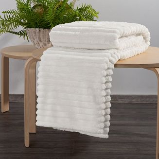 Koc narzuta SOFT 200x220 Design91 biały