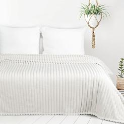 Koc narzuta SOFT 200x220 Design91 biały