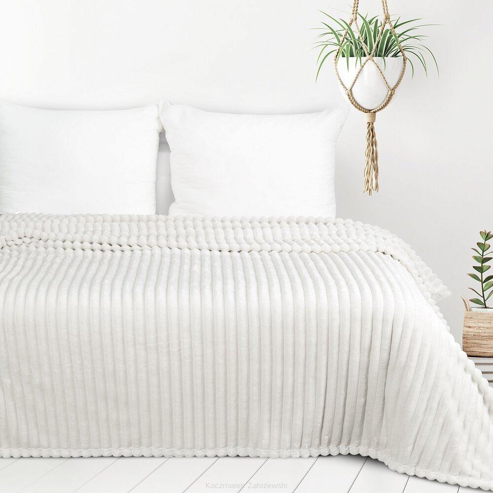 Koc narzuta SOFT 200x220 Design91 biały
