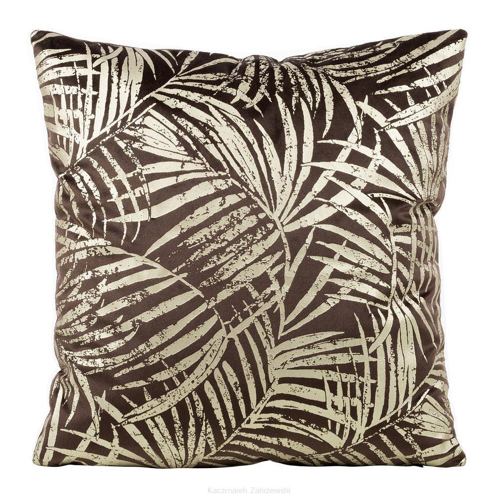 Poszewka dekoracyjna BLINK 45x45 Eurofirany kawowy/jasnozłoty