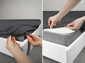 Prześcieradło Microsatyna Czarne 220X200 Zg