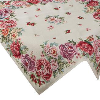 Obrus dekoracyjny GRIA 100x100 Eurofirany naturalny