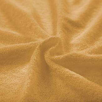 Prześcieradło frotte z gumką 120x200 Darymex musztardowe