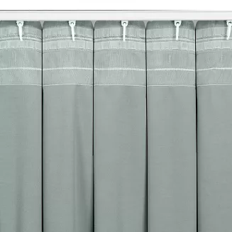 Zasłona gotowa na taśmie MADLEN 140x300 Eurofirany szary