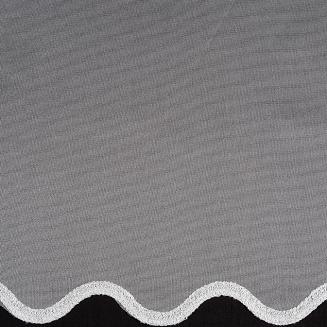 Firana gotowa na przelotkach LIZ 300x145 Eurofirany biały